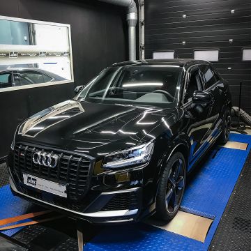 Audi SQ2 in ons ontwikkel centrum voor de optimale stage 1 tuning!🔩⚙